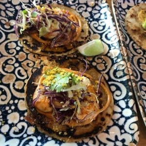 tacos de camarones