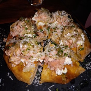 Pizzas Scrocchiarella - Salmone