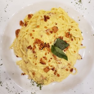 Spaguetinni a la carbonara