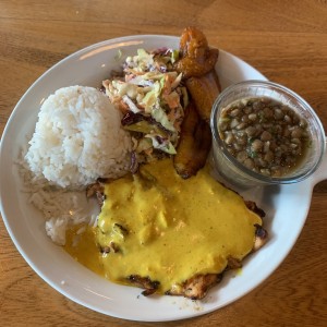 Pollo curry 