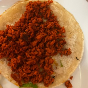 Taco de longaniza