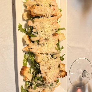 Ensalada caesar con Pavo 