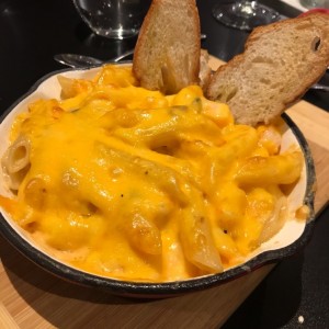 Mac & Cheese de Camarones 