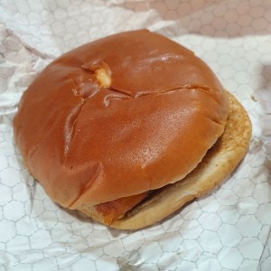hamburguesa  con bacon