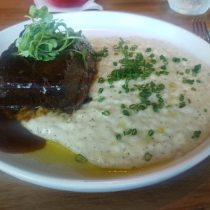 Shortrib con risotto