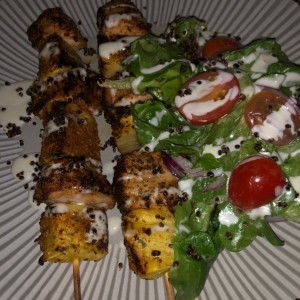 Platos Grandes - BROCHETAS DE POLLO