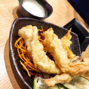 Tempura de langostinos 