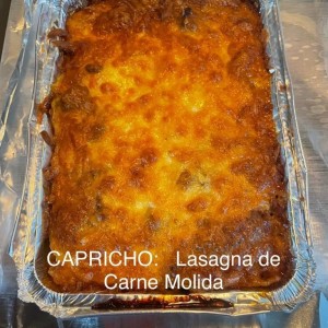 Lasagna de Carne - Bueno
