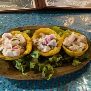 Canastitas de Ceviche