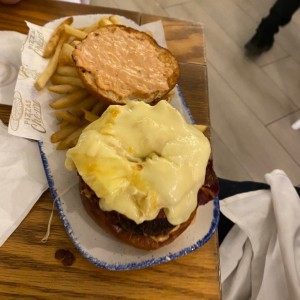 Hamburguesa Raclette