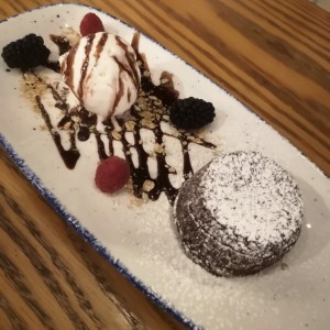 Postres - Fondant de Chocolate