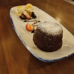 Postres - Fondant de Chocolate