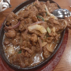sizzling beef