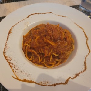 Spaguetti Amatriciana