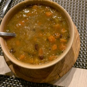 sopa de menestrone