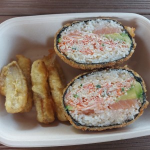 Platos Principales - Rice Sushi Burger