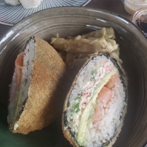 Platos Principales - Rice Sushi Burger