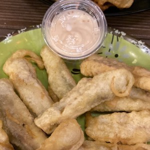 Berenjena tempura