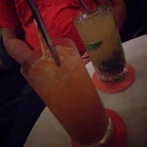 Cocktail con Genjibre y Mojito