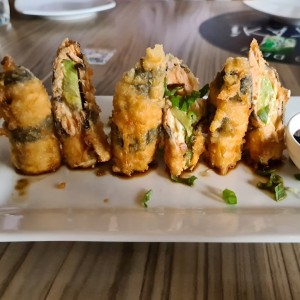 salmon tempura 