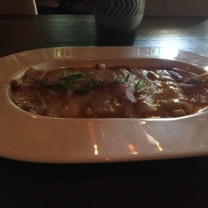 Tiradito de corvina