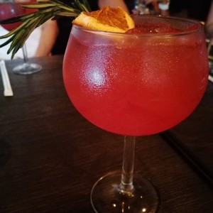 gin con frutos rojos