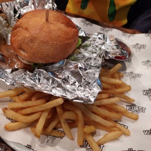 Hamburguesa La Pecadora