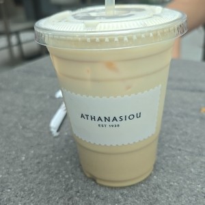 caramel ice latte