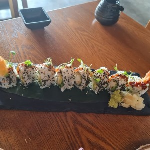 Shrimp Mentaiko Roll