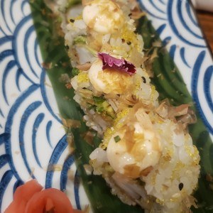 sushi de shrimp  mentaiko