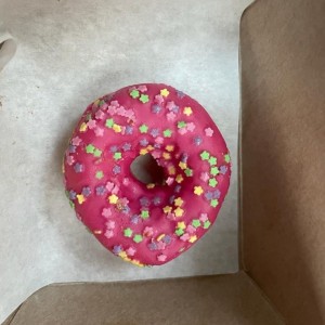 Mini Donut de Fresa