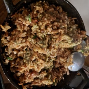 arroz con chochinillo