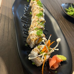 Sushi con honcgos