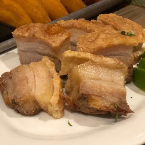 Pork belly crunch