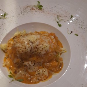 Corvina Rellena con Camarones