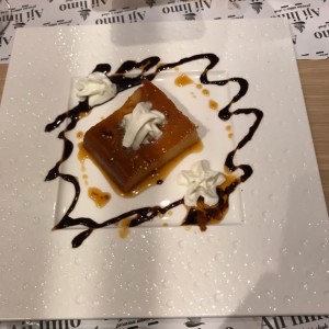 Flan de la casa 