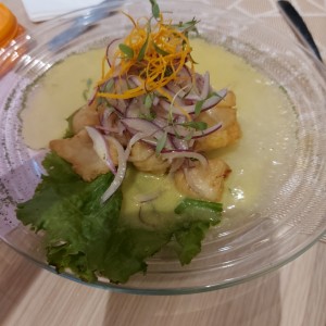 Entradas Calientes - Ceviche Frito