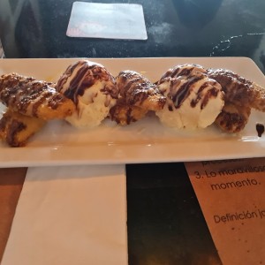 Postres - Banana Tempura