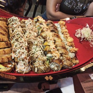 Barco de sushi rool