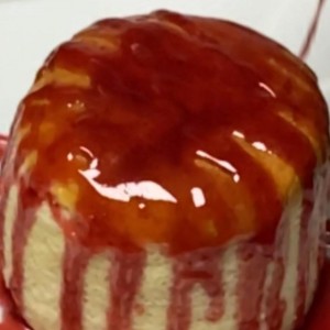 Chesecake japones frutos rojos