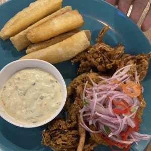 Jalea de Corvina o de Mariscos