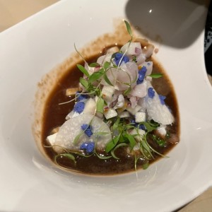 CEVICHE DE CORVINA FRESCA