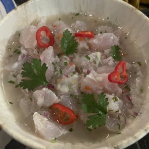 Ceviche de pescado