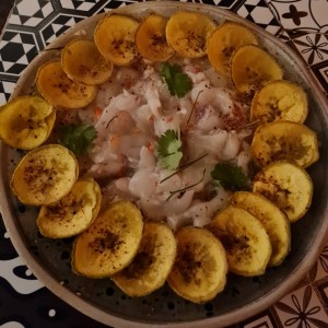 Ceviche de Mamón chino (Vegano)