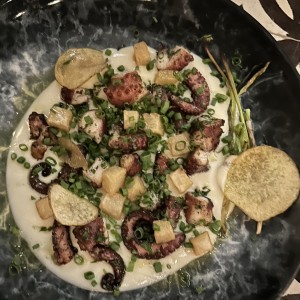 Pulpo a la brasa