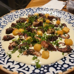 Pulpo a la brasa