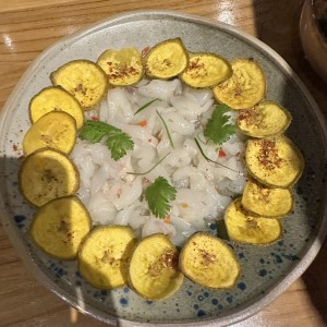 Ceviche de Mamón chino (Vegano)