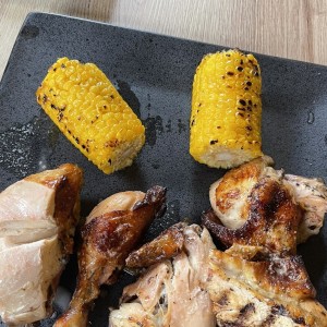 Pollo Asado - Medio pollo Brazas