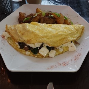 Desayunos Salados - Omelette Griego