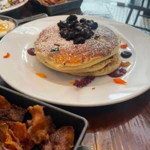 Desayunos Dulces - Panquecas de Blueberry